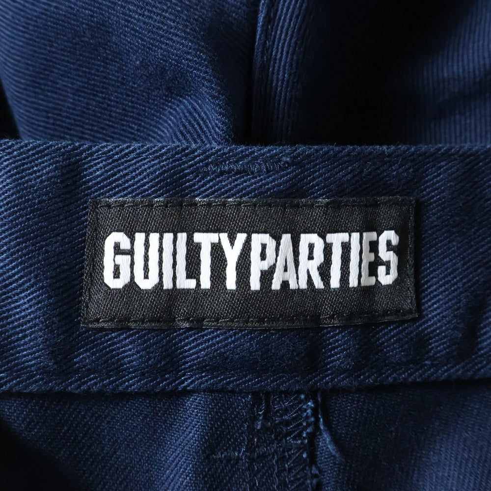 WACKO MARIA(ワコマリア) TWILL SKATE PANTS ツイル マルチポケット ジップアップ スケーターパンツ ネイビー GP-104-A-BLANKLINE ZACK