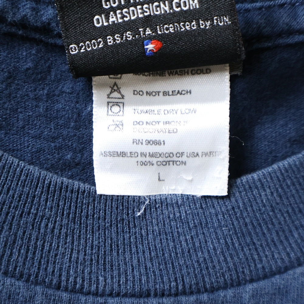 VINTAGE(ヴィンテージ) 00S DRAGON BALL Z ゴテンクス ヴィンテージ プリントTシャツ 半袖カットソー ネイビー