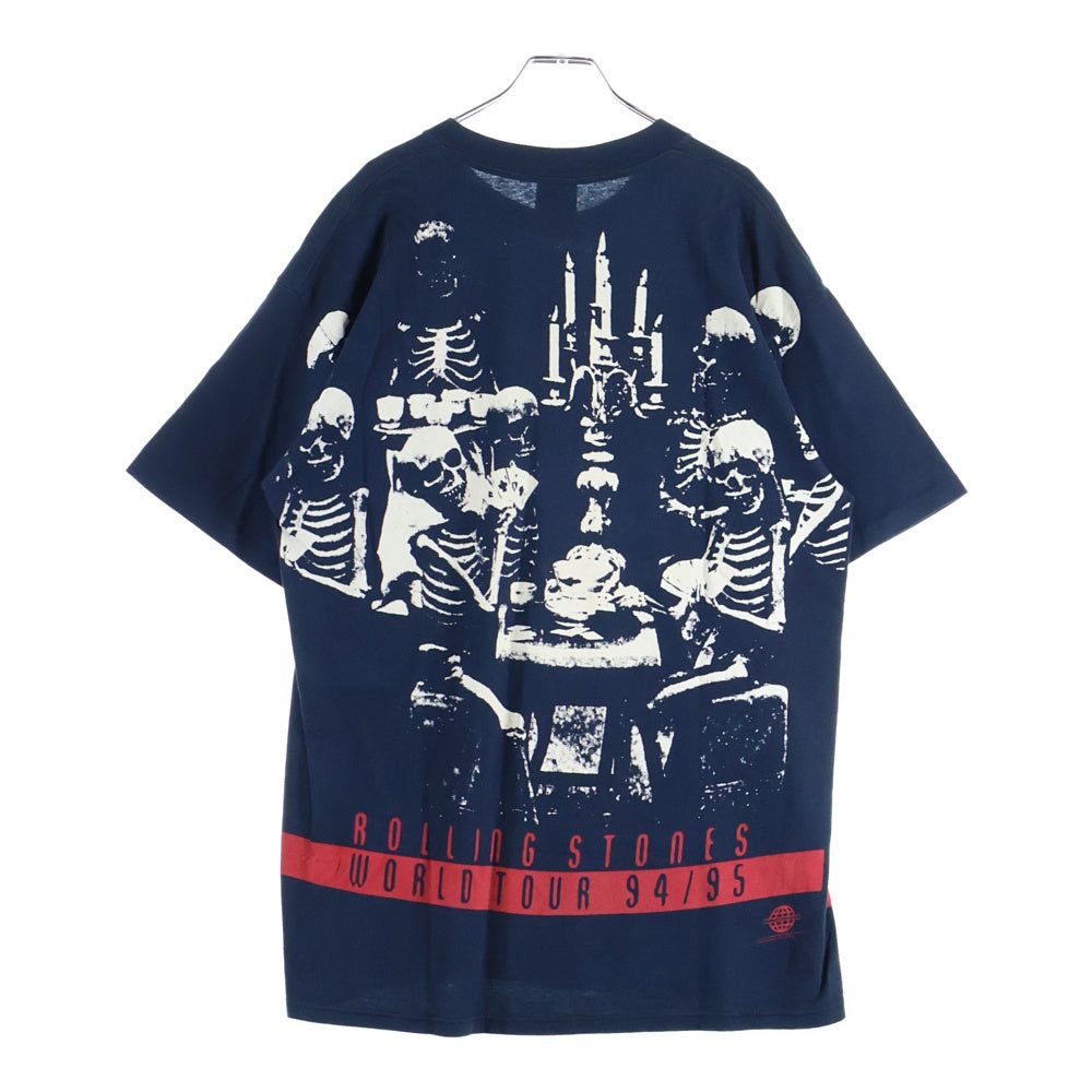 VINTAGE(ヴィンテージ) 90S VINTAGE ROLLING STONES VOODOO LOUNGE 94/95 ローリングストーンズ ヴィンテージプリントTシャツ 半袖カットソー ネイビー
