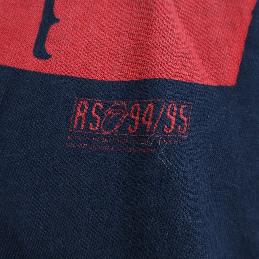 VINTAGE(ヴィンテージ) 90S VINTAGE ROLLING STONES VOODOO LOUNGE 94/95 ローリングストーンズ ヴィンテージプリントTシャツ 半袖カットソー ネイビー