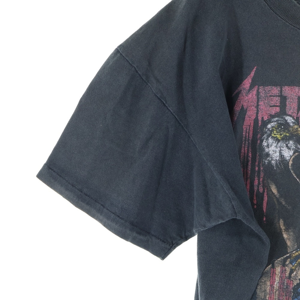 VINTAGE(ヴィンテージ) 90S VINTAGE METALLICA PUSHEAD NOWHERE ELSE TO ROAM 1994 US SUMMER TOUR メタリカ パスヘッド ヴィンテージプリントTシャツ 半袖カットソー ブラック