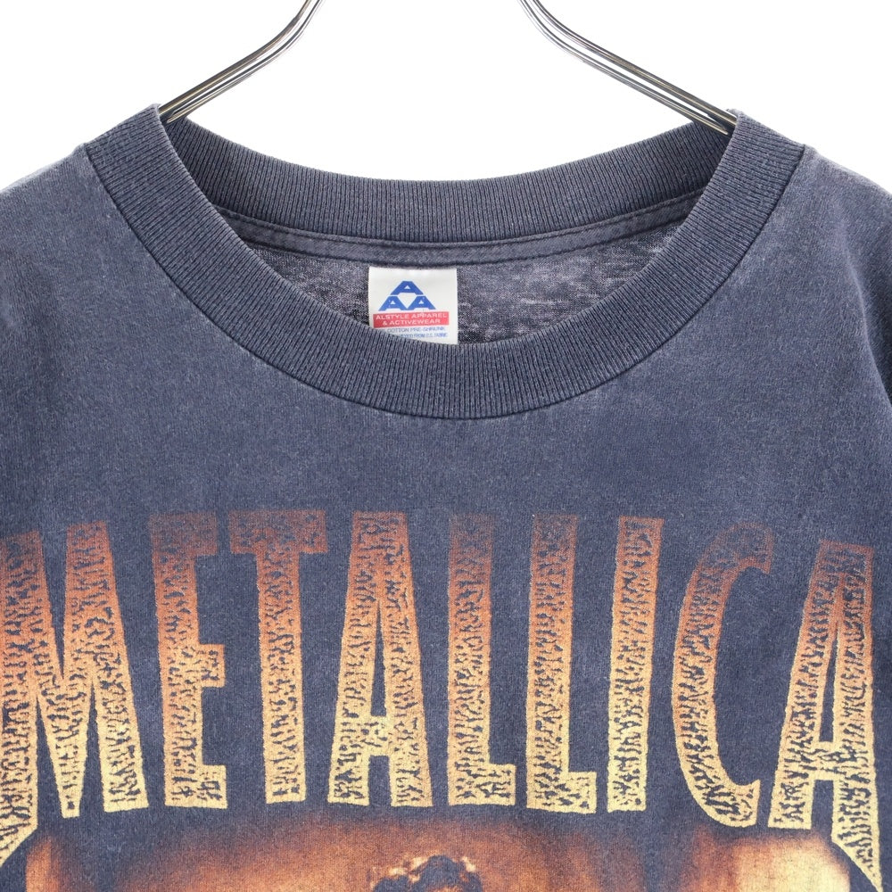 VINTAGE(ヴィンテージ) 90S VINTAGE METALLICA NORTH AMERICA TOUR 98 メタリカ ノースアメリカ ツアー ヴィンテージプリントTシャツ 半袖カットソー ブラック