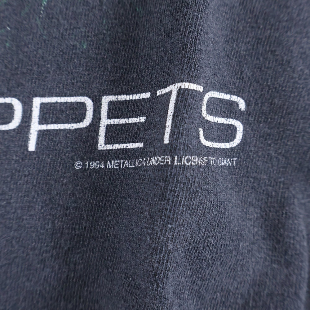 VINTAGE(ヴィンテージ) 90S VINTAGE METALLICA MASTER OF PUPPETS メタリカ ヴィンテージプリントTシャツ 半袖カットソー ブラック