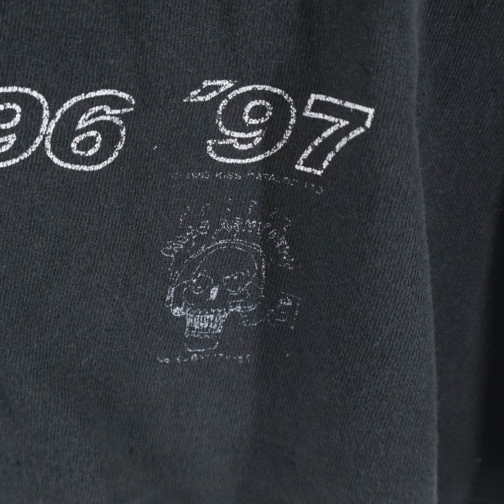 VINTAGE(ヴィンテージ) 90S VINTAGE KISS 4FACE I WANTED THE BEST キス ヴィンテージプリントTシャツ 半袖カットソー ブラック