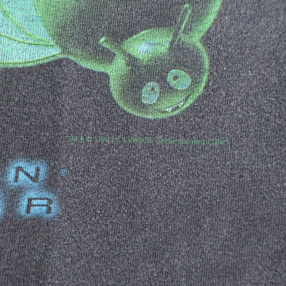 VINTAGE(ヴィンテージ) 90S VINTAGE BATMAN FOREVER THE Riddler バットマン ヴィンテージプリントTシャツ 半袖カットソー ブラック/グリーン