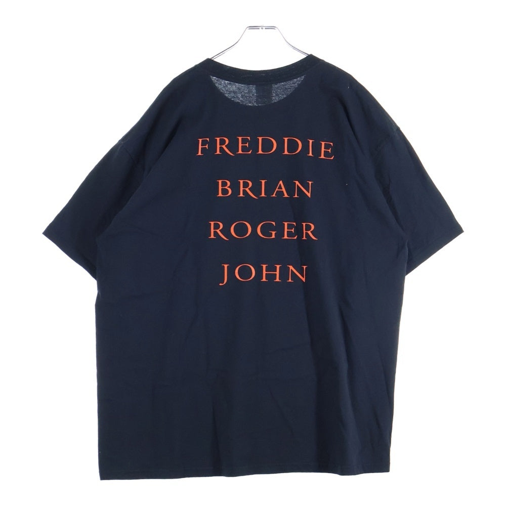 VINTAGE(ヴィンテージ) 00S QUEEN クイーン プリントTシャツ 半袖カットソー ブラック/オレンジ