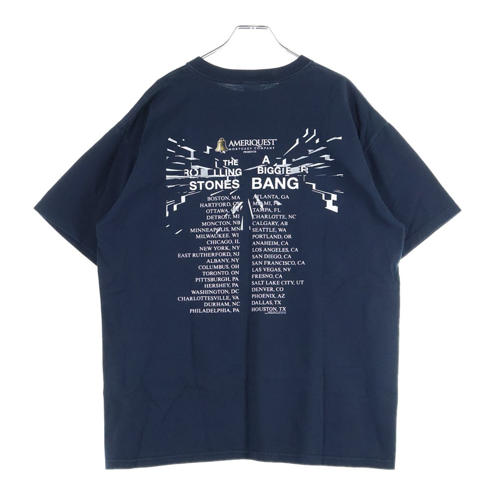 VINTAGE(ヴィンテージ) 00S THE ROLLING STONES A BIGGER BANG ザローリングストーンズ プリントTシャツ 半袖カットソー ブラック