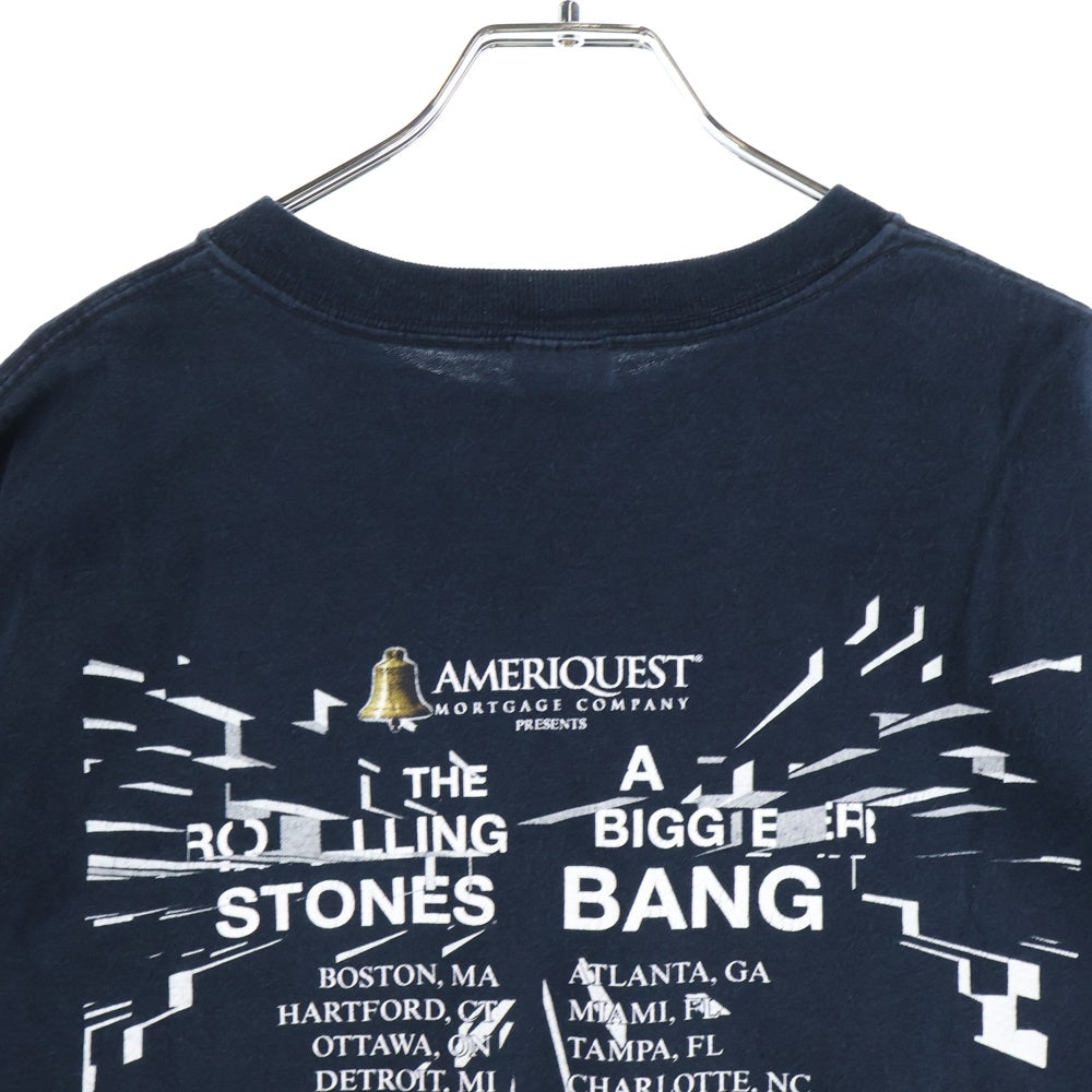 VINTAGE(ヴィンテージ) 00S THE ROLLING STONES A BIGGER BANG ザローリングストーンズ プリントTシャツ 半袖カットソー ブラック