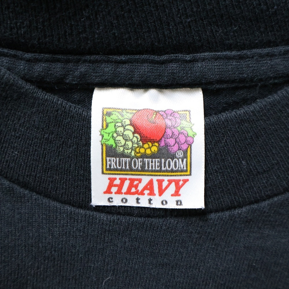 VINTAGE(ヴィンテージ) 90S VINTAGE SANDY SKOGLUND サンディスコグランド 金魚の復讐 アートプリントTシャツ 半袖カットソー ブラック