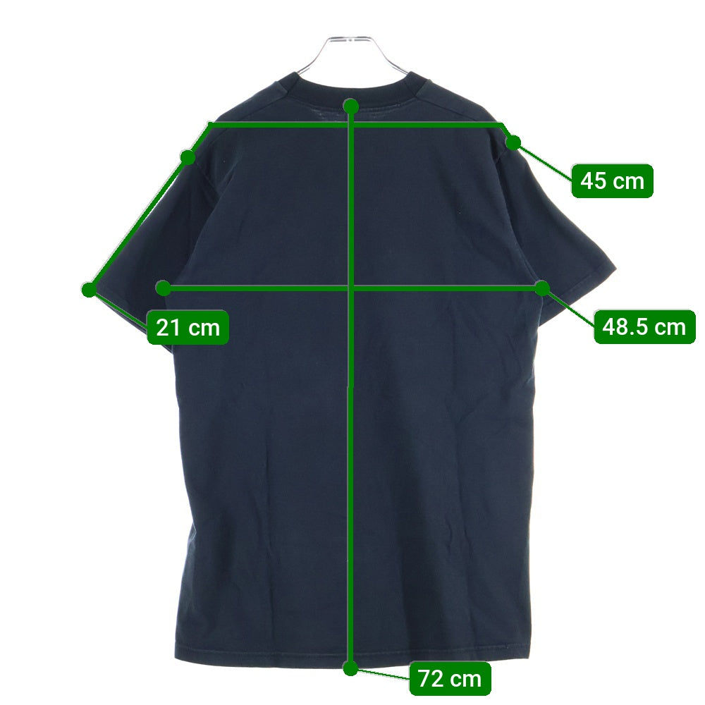 VINTAGE(ヴィンテージ) 90S VINTAGE SANDY SKOGLUND サンディスコグランド 金魚の復讐 アートプリントTシャツ 半袖カットソー ブラック