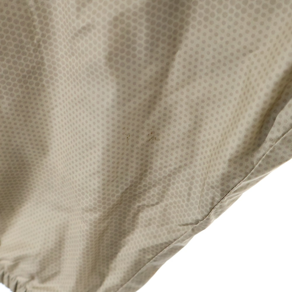 STUSSY(ステューシー) 90S VINTAGE ロゴプリント ナイロン ジップアップジャケット ベージュ