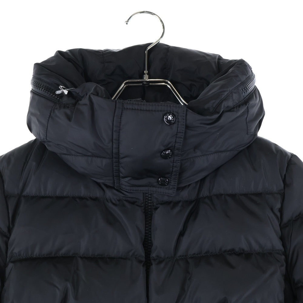 MONCLER(モンクレール) 22AW FLAMMETTE フーデッド ナイロンジャケット ロングコート レディース ブラック H20931C50900