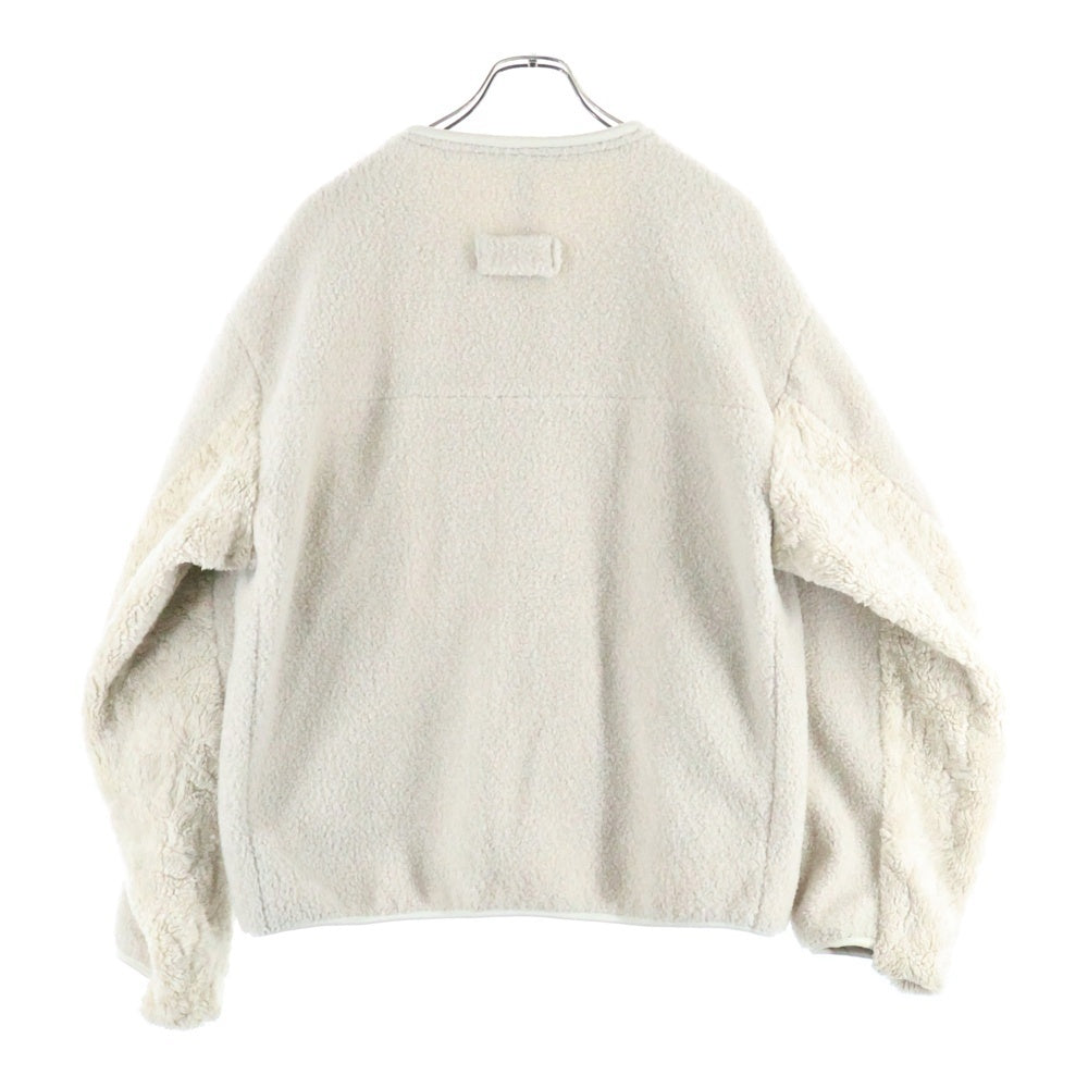 Stein(シュタイン) COMBINED SLEEVE BOA JACKET コンバイン スリーブ ボア フリース ジャケット ベージュ ST.286