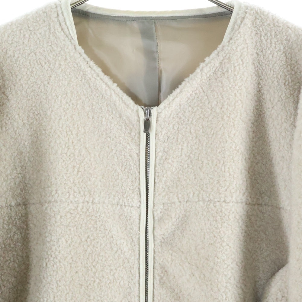 Stein(シュタイン) COMBINED SLEEVE BOA JACKET コンバイン スリーブ ボア フリース ジャケット ベージュ ST.286