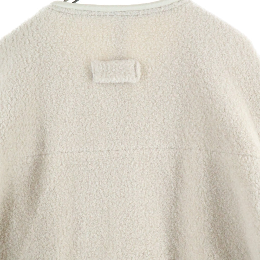 Stein(シュタイン) COMBINED SLEEVE BOA JACKET コンバイン スリーブ ボア フリース ジャケット ベージュ ST.286