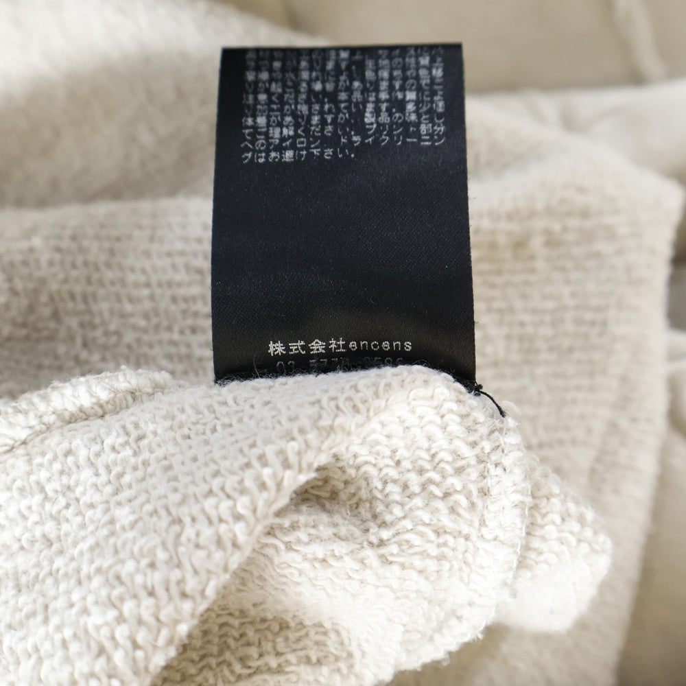 Stein(シュタイン) OVERSIZED REBUILD SWET オーバーサイズ リビルド クラッシュ プルオーバー スウェット ベージュ ST.306