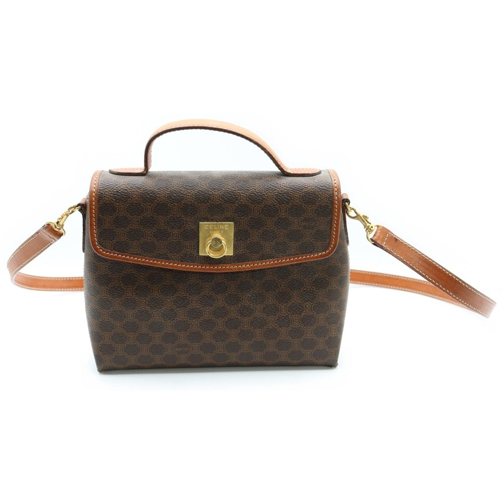 CELINE(セリーヌ) マダカム トリオンフ キャンバス 2WAY ショルダー ハンドバッグ