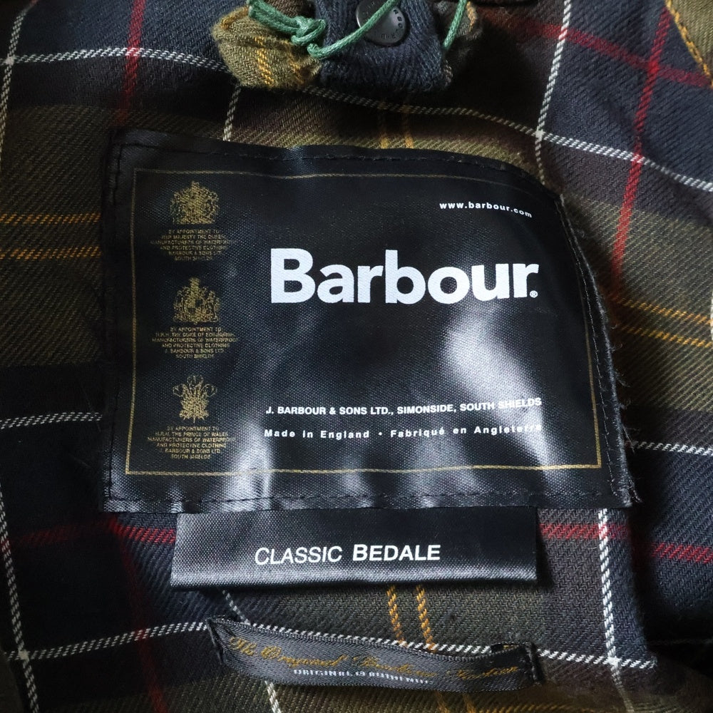 Barbour(バブアー) CLASSIC BEADLE JACKET クラシック ビデイル オイルド ジャケット カーキ