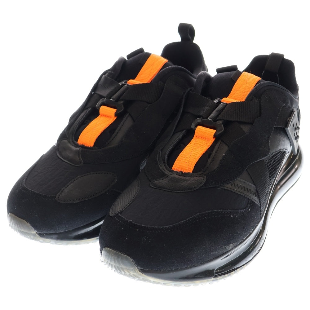 NIKE(ナイキ) ODELL BECKHAM JR AIR MAX 720 SLIP オデルベッカムジュニア エアマックス720スリップ ローカットスニーカー ブラック US9.5/27.5cm DA4155-001