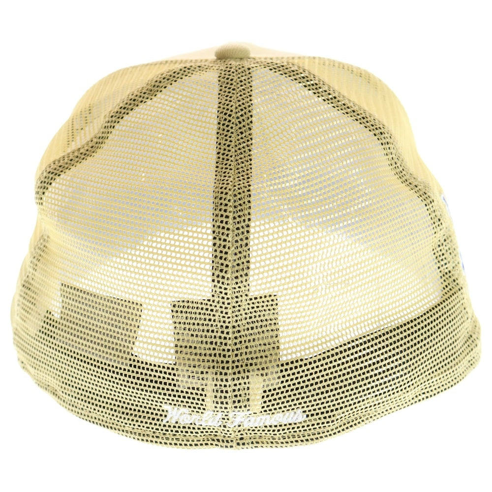 SUPREME(シュプリーム) 24SS ×NEWERA 59FIFTY Box Logo Mesh Back ニューエラ ボックスロゴメッシュバック キャップ 帽子 ベージュ
