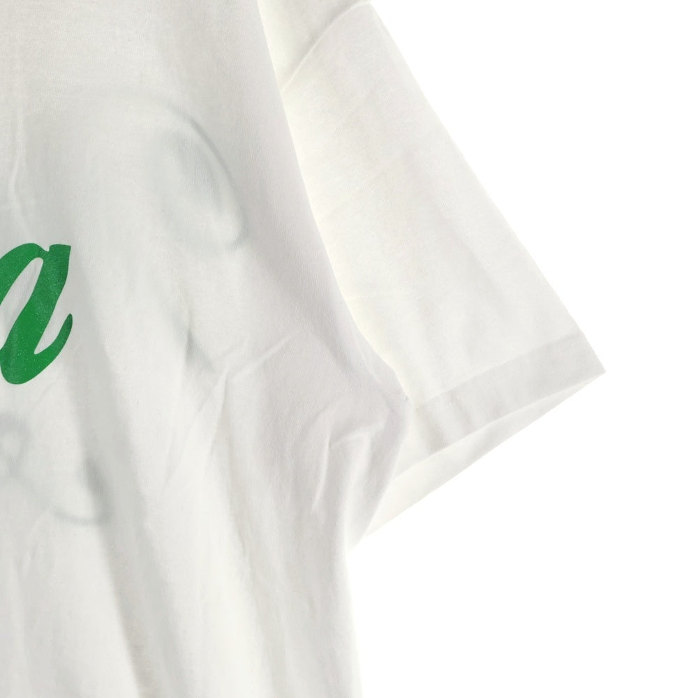 WIND AND SEA(ウィンダンシー) 24AW GLITTER S/S TEE グリッター フロントプリント 半袖Tシャツ カットソー ホワイト WDS-O-TRJ-25-Q1-CS-03