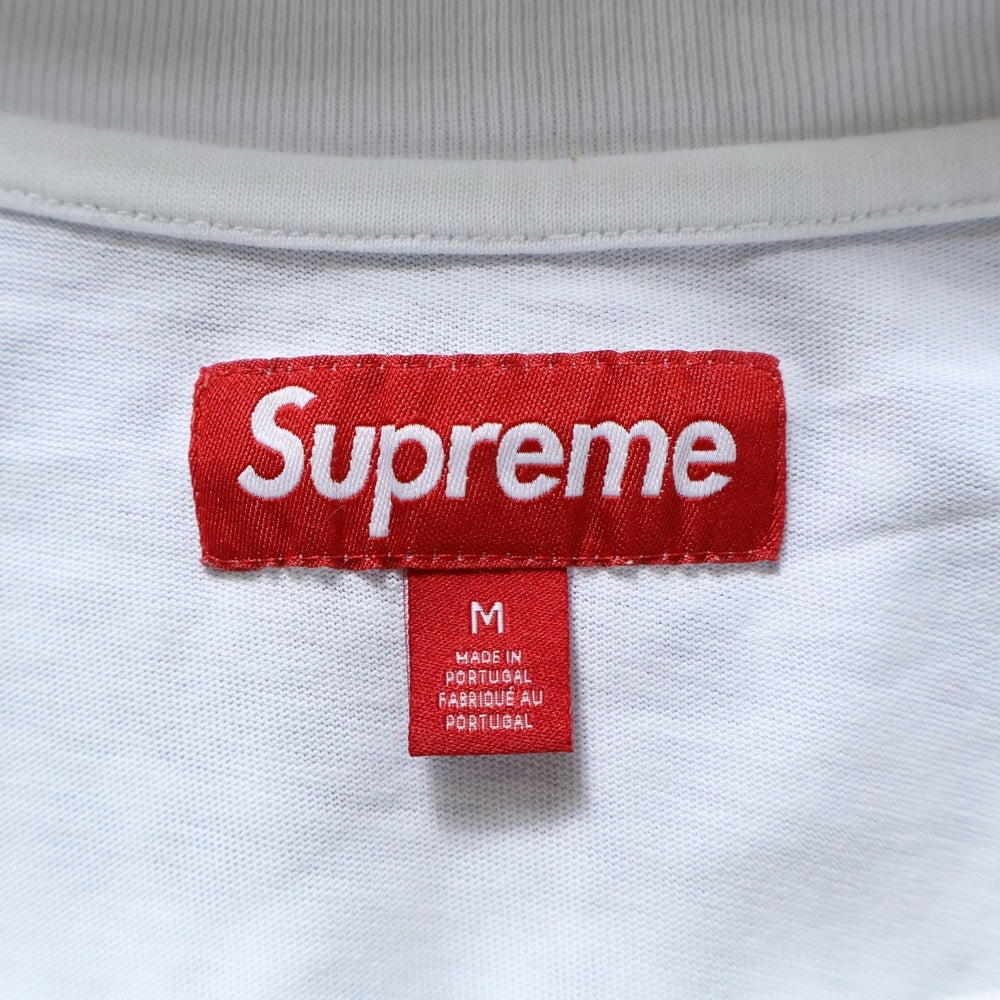 SUPREME(シュプリーム) 24SS Halftone S/S Top Tee ハーフトーン プリント 半袖Tシャツ カットソー ホワイト