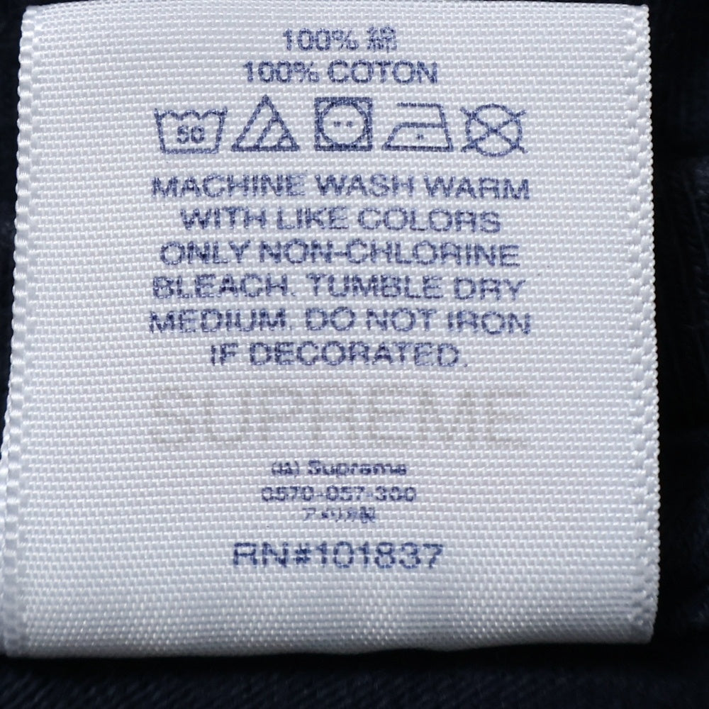 SUPREME(シュプリーム) 23AW Camacho Tee カマチョ プリント 半袖Tシャツ カットソー ネイビー