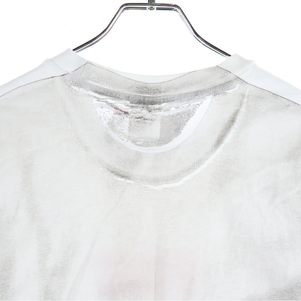 SUPREME(シュプリーム) 24SS ×MM6 Maison Margiela Box Logo Tee エムエムシックスメゾンマルジェラ ボックスロゴ トロンプルイユ 半袖Tシャツ カットソー ホワイト