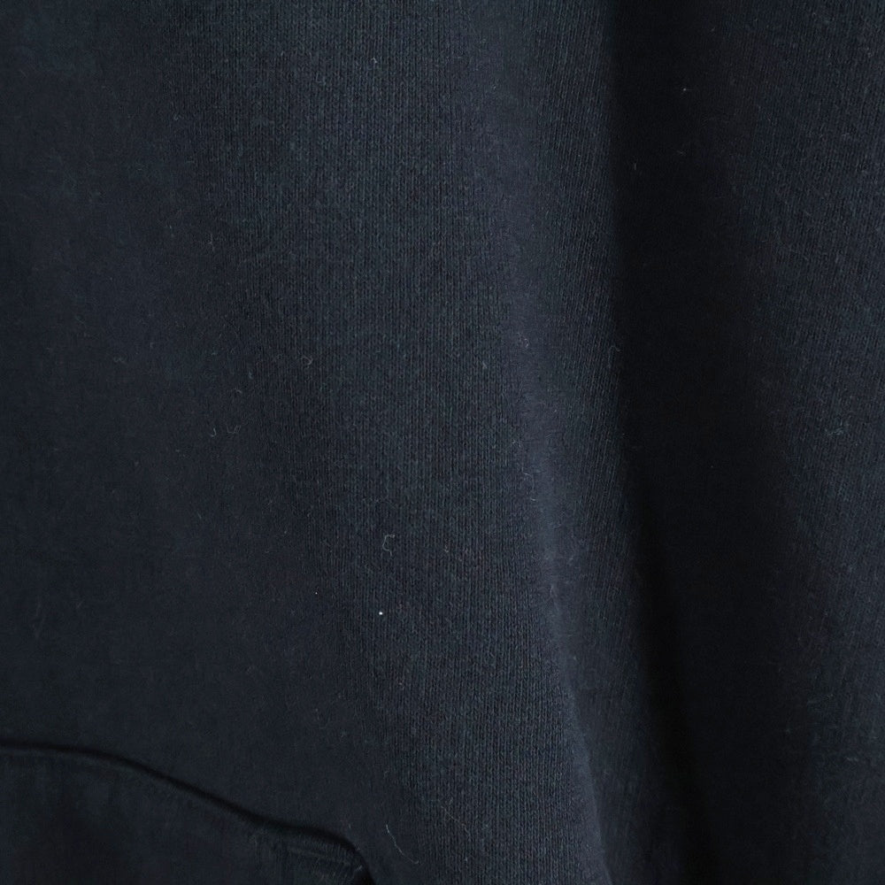 SUPREME(シュプリーム) 22SS Angel Hooded Sweatshirt エンジェル フロントエンブロイダリー フーデッドスウェットシャツ プルオーバーパーカー ブラック