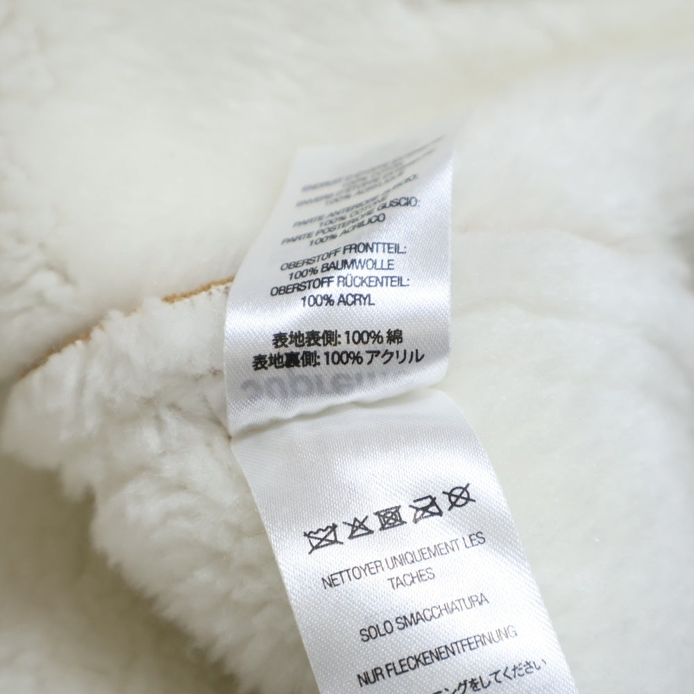 SUPREME(シュプリーム) 21AW Faux Shearling Hooded Jacket ファーシアリング ボア フーデッドジャケット ベージュ
