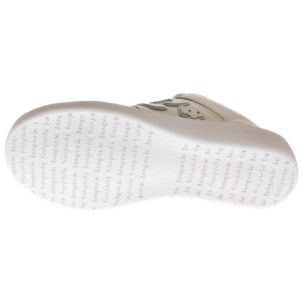 Sangacio(サンガッチョ) COM WHITE コム にゅ~ず ローカットスニーカー ホワイト US4/22cm レディース