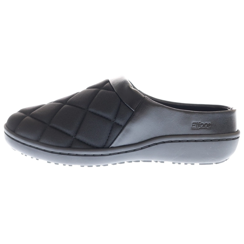 NO BRAND(ノーブランド) Elfoot エルフット Slim Slip-on Shoes スリム スリッポン シューズ ブラック