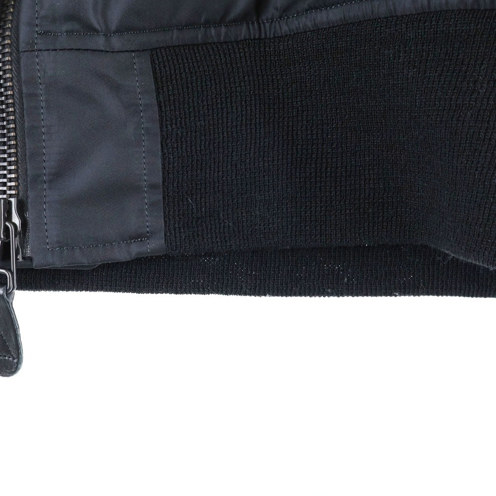 MARKAWARE(マーカウェア) NYLON TWILL MA-1 ナイロンツイル フライト ボンバージャケット ブルゾン ブラック M24C18BL02C