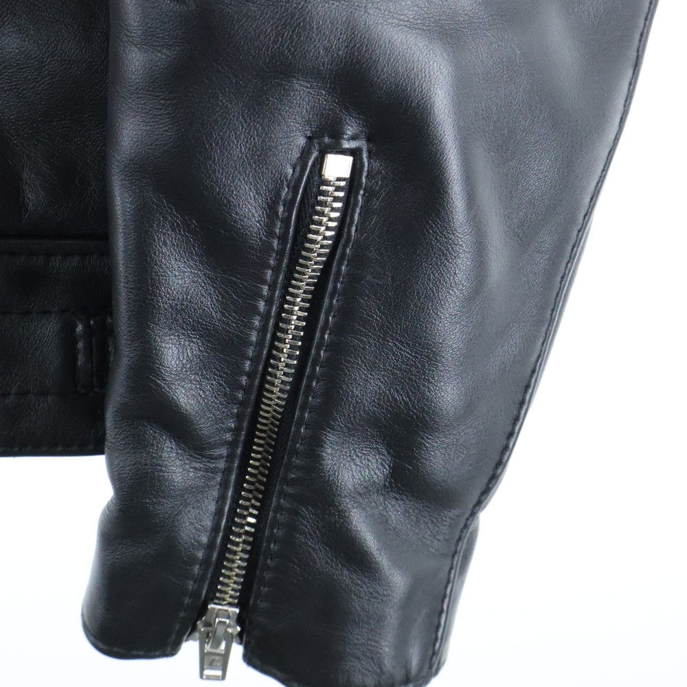 Lewis Leathers(ルイスレザー) Cyclone Cow Hide サイクロン カウハイド タイトフィット ダブルライダースレザージャケット ブラック