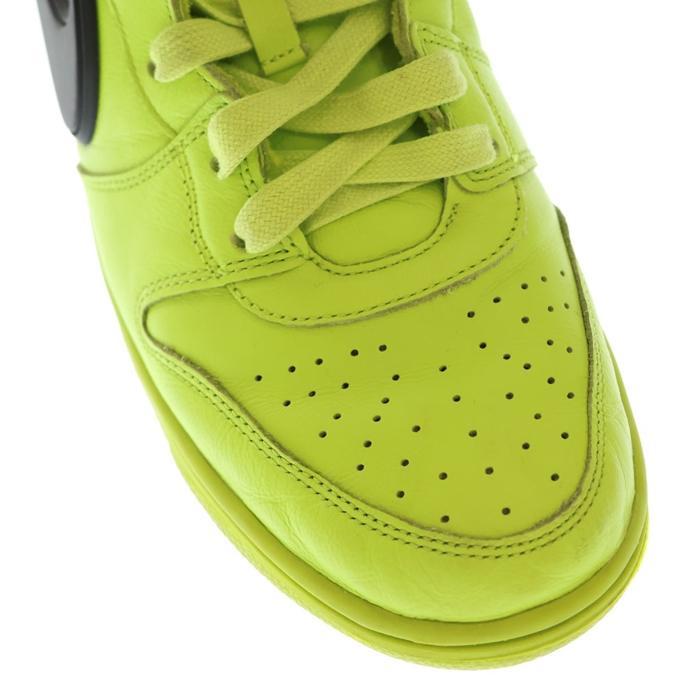 NIKE(ナイキ) ×AMBUSH DUNK HIGH FLASH LIME アンブッシュ ダンク フラッシュライム ハイカットスニーカー ネオングリーン US11/29cm CU7544-300