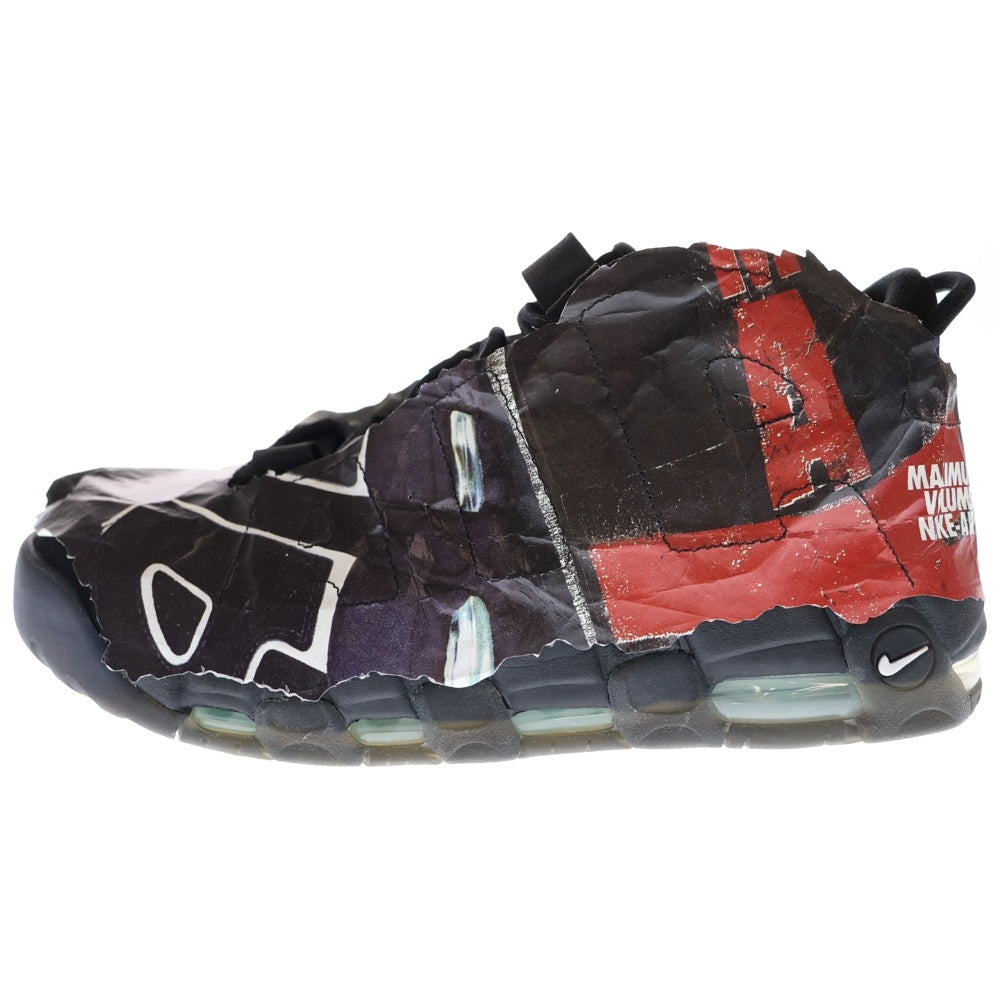 NIKE(ナイキ) AIR MORE UPTEMPO 96 MADE YOU LOOK エア モア アップテンポ 96 メイドユールック ハイカットスニーカー ブラック US10.5/28.5cm DJ4633-010