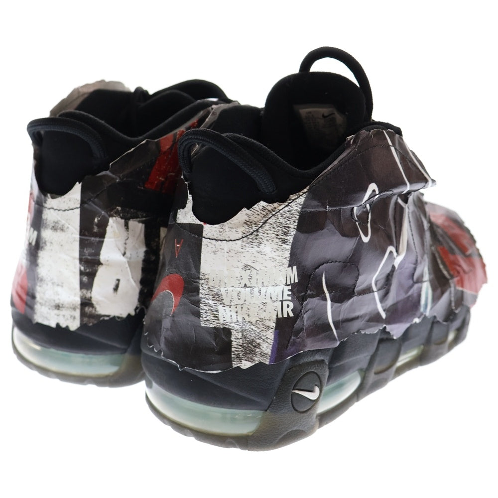 NIKE(ナイキ) AIR MORE UPTEMPO 96 MADE YOU LOOK エア モア アップテンポ 96 メイドユールック ハイカットスニーカー ブラック US10.5/28.5cm DJ4633-010