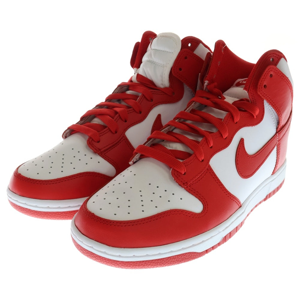 NIKE(ナイキ) DUNK HIGH CHAMPIONSHIP ダンク チャンピオンシップ ハイカットスニーカー ホワイト/レッド US11/29cm DD1399-106