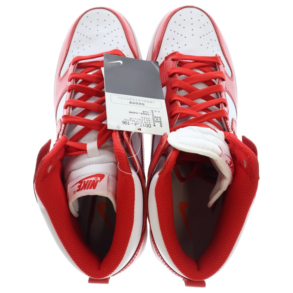 NIKE(ナイキ) DUNK HIGH CHAMPIONSHIP ダンク チャンピオンシップ ハイカットスニーカー ホワイト/レッド US11/29cm DD1399-106
