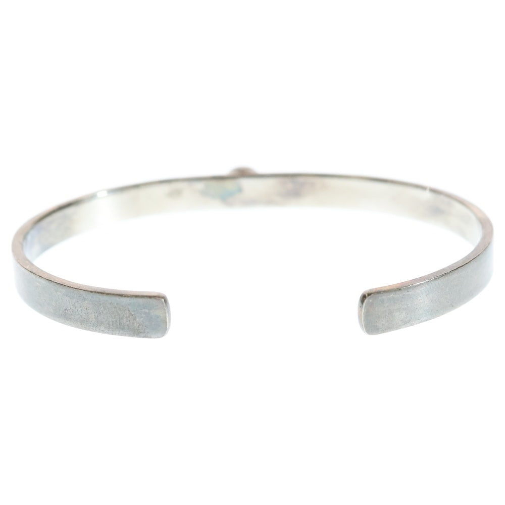 Maison Margiela 11(メゾンマルジェラ11) 平打ち カレンダー ロゴ バングル ブレスレット シルバー SM1UY0053 SV0092