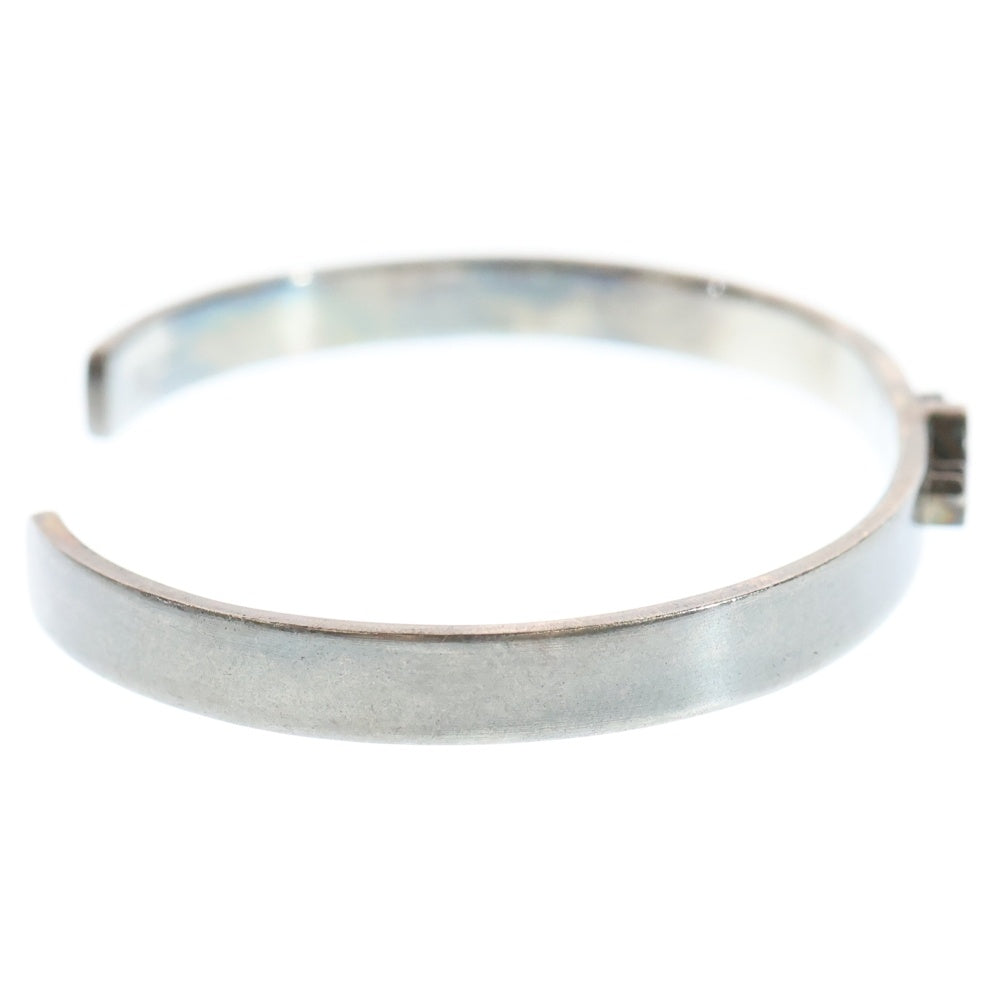 Maison Margiela 11(メゾンマルジェラ11) 平打ち カレンダー ロゴ バングル ブレスレット シルバー SM1UY0053 SV0092