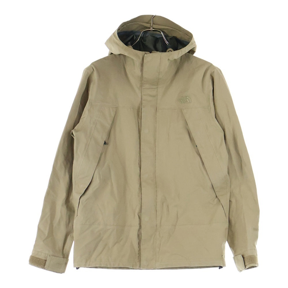 THE NORTH FACE(ザノースフェイス) MOUNTAIN PAKA コーティング コットン ジップアップ フーデッド マウンテンパーカー ジャケット ベージュ NP10130