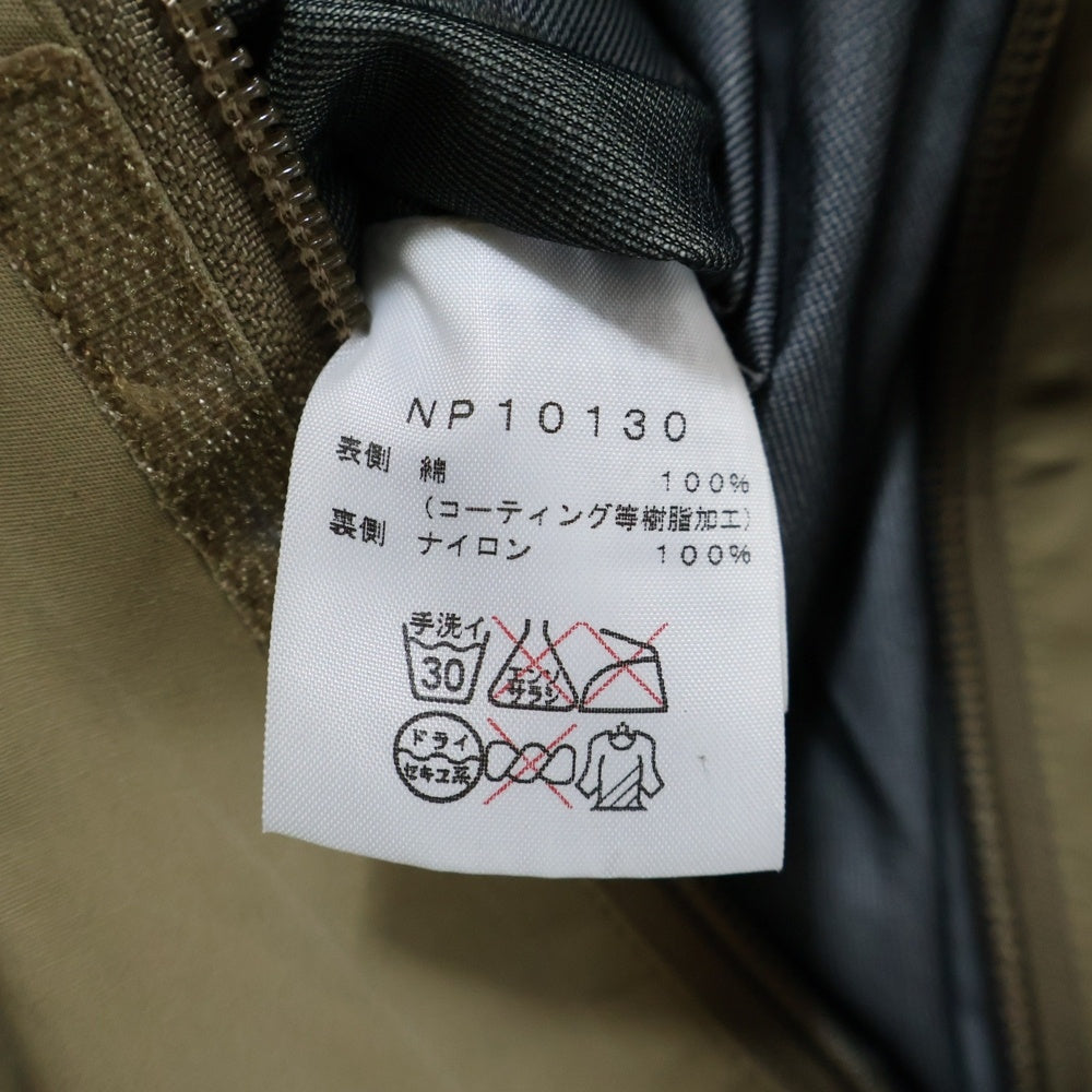 THE NORTH FACE(ザノースフェイス) MOUNTAIN PAKA コーティング コットン ジップアップ フーデッド マウンテンパーカー ジャケット ベージュ NP10130