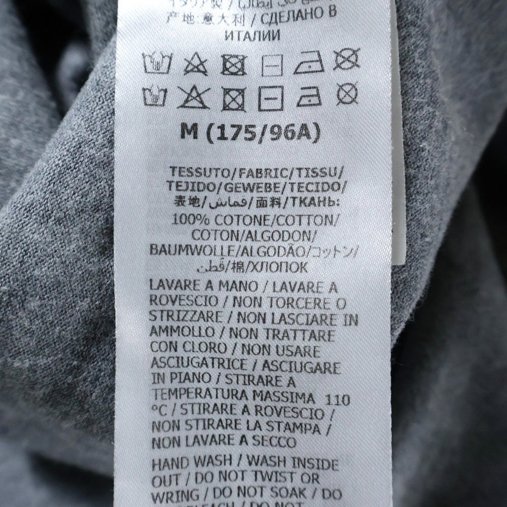 GUCCI(グッチ) ×DISNEY ディズニー オーバーサイズ フロント ロゴプリント クルーネック 半袖Tシャツカットソー グレー 565806 XJB67