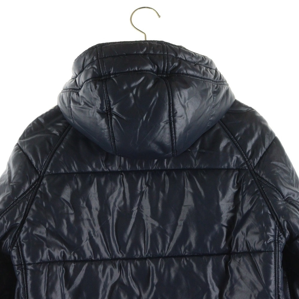 HYSTERIC GLAMOUR(ヒステリックグラマー) ロゴガールパッチ サイドライン プリマロフトジャケット ネイビー 0223AB01