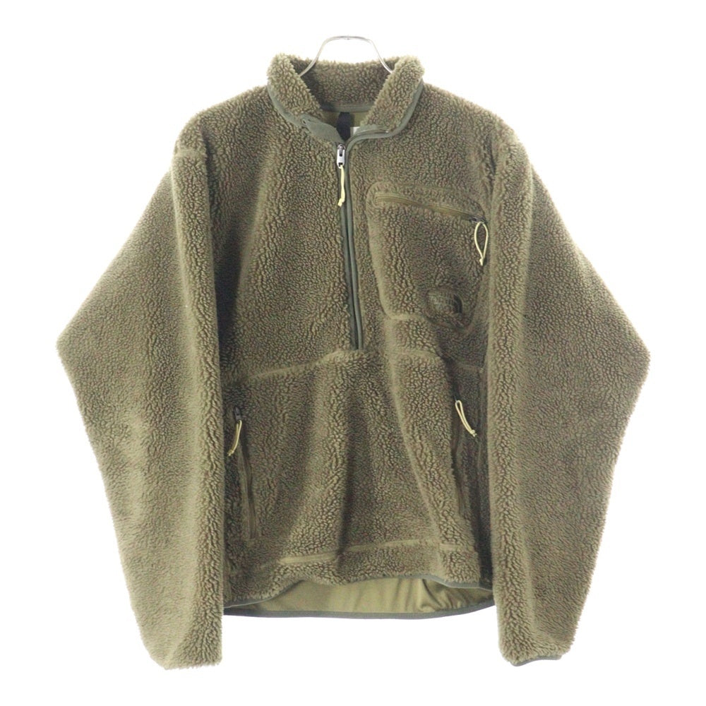 THE NORTH FACE(ザノースフェイス) Extreme Pile Jacket エクストリーム パイル ジャケット ハーフジップ フリースジャケット カーキ NF0A7URN