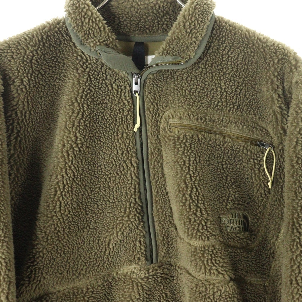 THE NORTH FACE(ザノースフェイス) Extreme Pile Jacket エクストリーム パイル ジャケット ハーフジップ フリースジャケット カーキ NF0A7URN