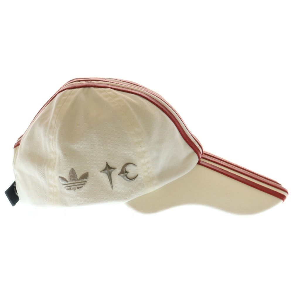 adidas Originals(アディダスオリジナルス) ×THUG CLUB SWORD CAP サグクラブ ソードキャップ 3ストライプ 帽子 ホワイト KC2236