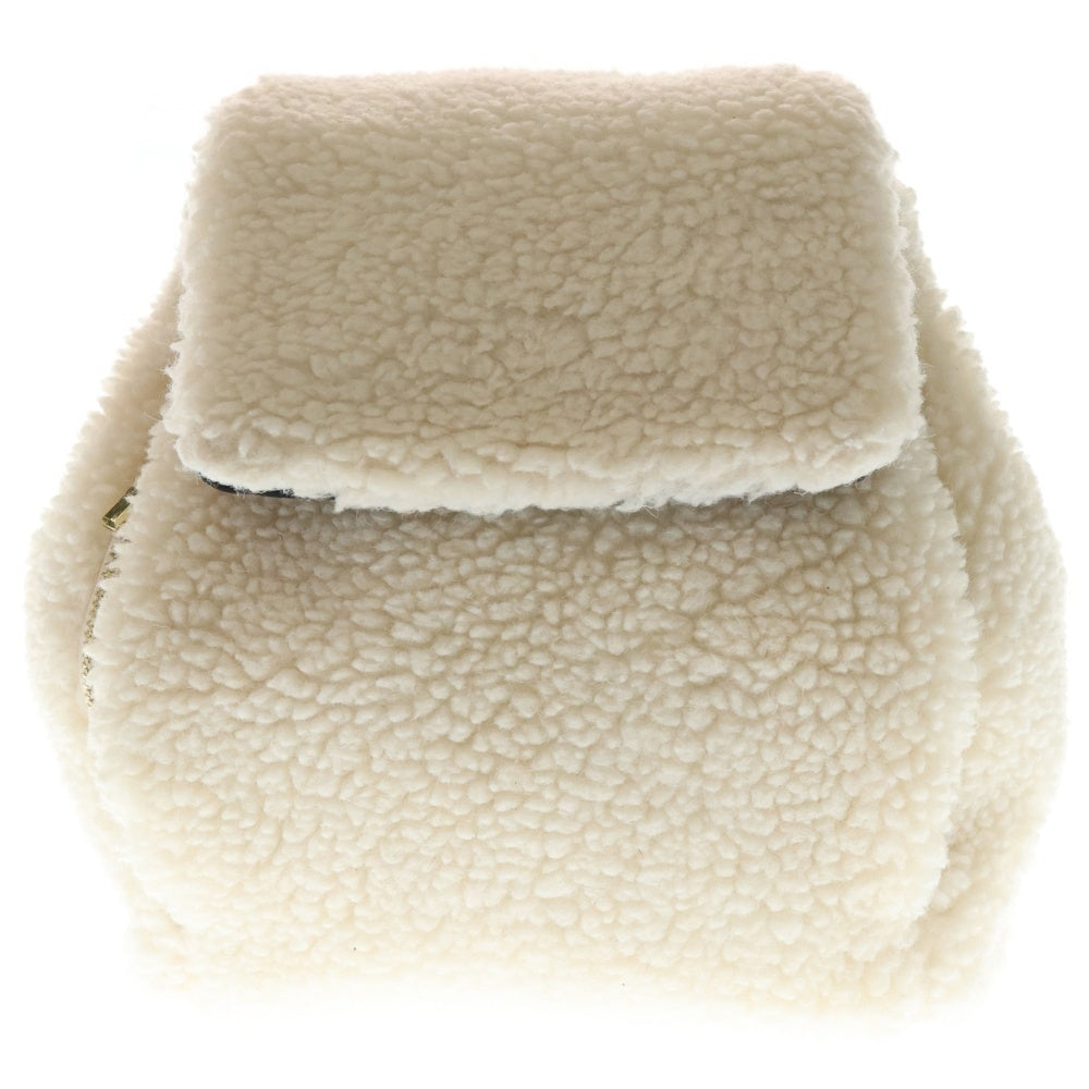 NO BRAND(ノーブランド) BARNYARDSTORM バンヤードストーム ボアフリース ミニ バックパック リュックサック ホワイト/ブラック