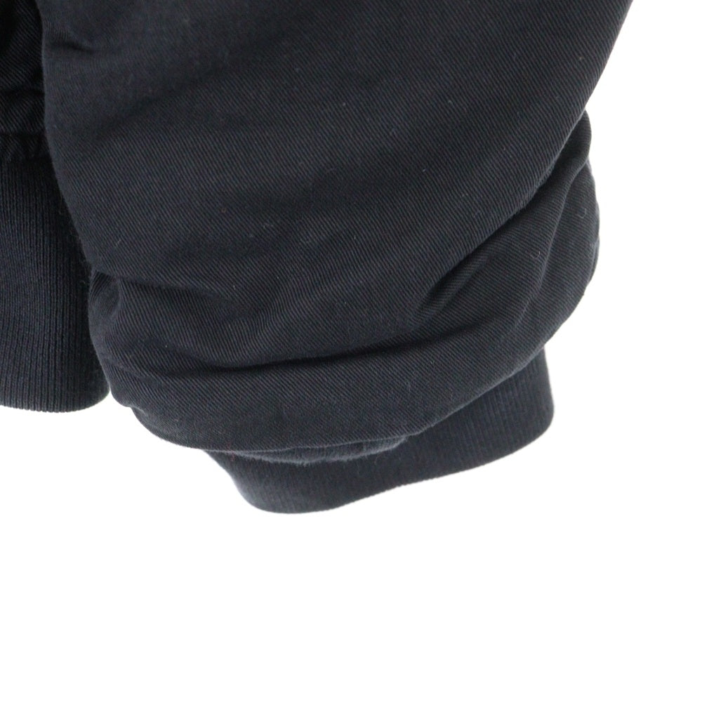 RHC Ron Herman(アールエイチシー ロンハーマン) フライトボンバージャケット コットン ブルゾン MA-1 ブラック 3720400040